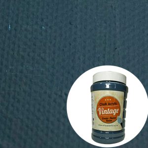 Atlas Vintage Chalk Acrylic Paint Leopold Petrol Blue