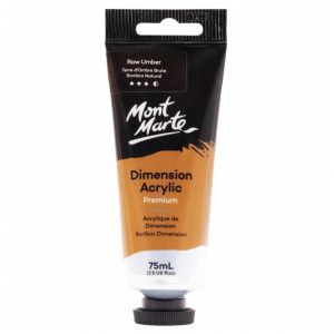 Mont Marte Dimension Acrylic 75ml - Raw Umber