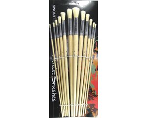 Sino Art Bristle Brush Round Set