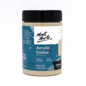 Mont Marte Signature Acrylic 300ml Naples Yellow