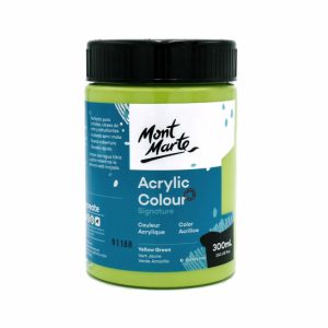 Mont Marte Signature Acrylic 300ml Yellow Green
