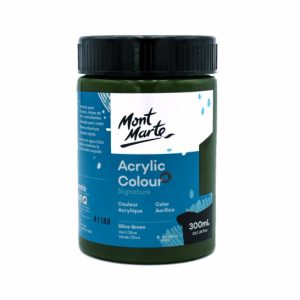 Mont Marte Signature Acrylic 300ml Olive Green