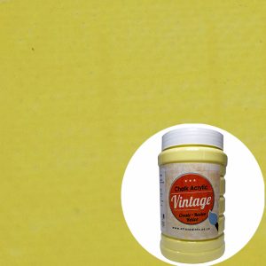 Atlas Vintage Chalk Acrylic Paint Candy Lemon Sorbet