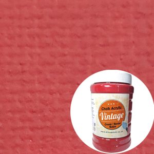 Atlas Vintage Chalk Acrylic Paint Siren Red