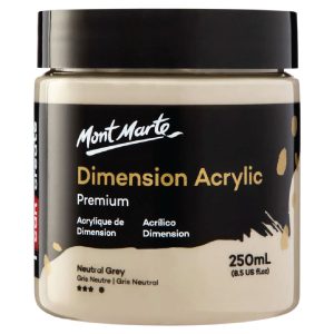 Mont Marte Dimension Acrylic 250ml -Neutral Grey