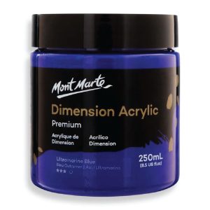 Mont Marte Dimension Acrylic 250ml - Ultramarine Blue