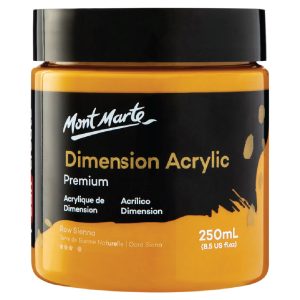 Mont Marte Dimension Acrylic 250ml - Raw Sienna