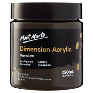 Mont Marte Dimension Acrylic 250ml - Raw Umber