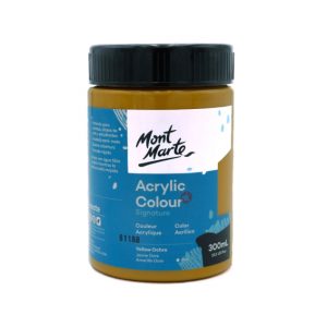 Mont Marte Signature Acrylic 300ml Yellow Ochre