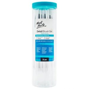 Mont Marte Signature Detail Brush Set 11pc