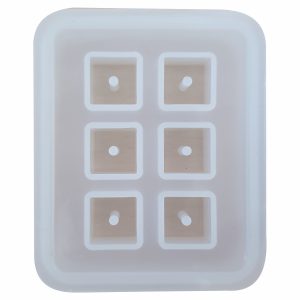 Silicone Mould - Square Beads 16mm