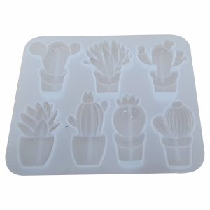 Silicone Mould - Cactus Assorted