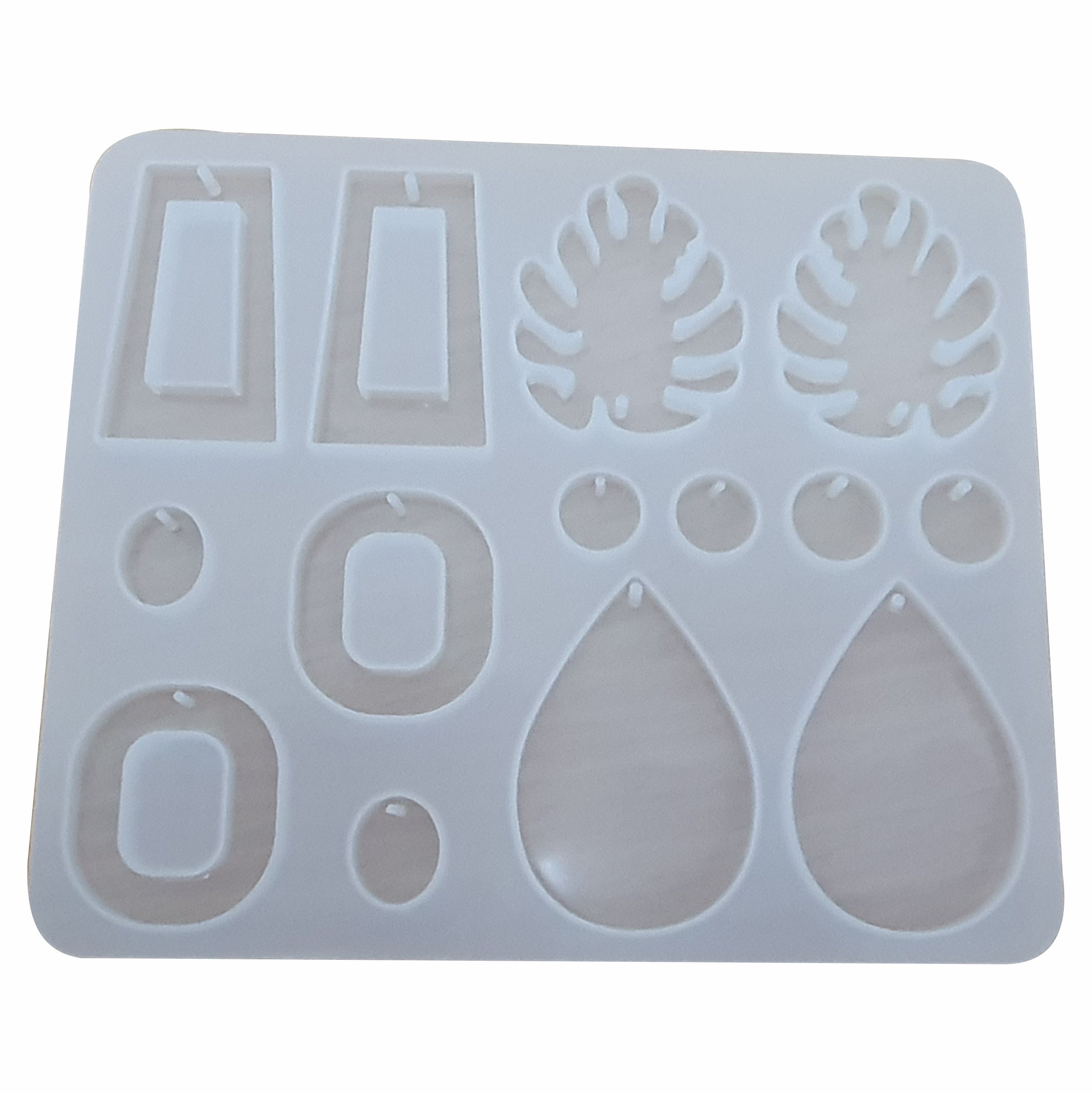 Silicone Mould – Assorted Earring Shapes – Atlas paints
