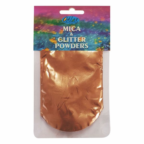 Atlas Mica Powder Copper 40g – Atlas paints