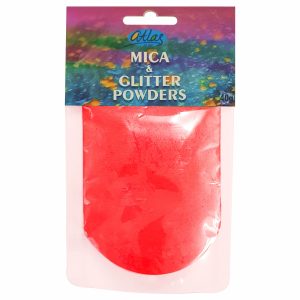 Atlas Mica Powder Fluoro Red 1kg