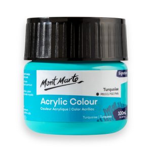 Mont Marte Signature Acrylic Colour Paint 100ml - Turquoise