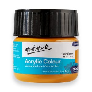 Mont Marte Signature Acrylic Colour Paint 100ml - Raw Sienna