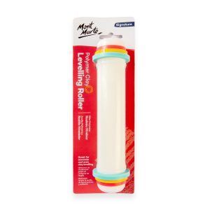 Mont Marte Signature Polymer Clay Levelling Roller with Bands
