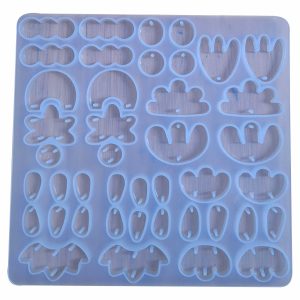 Silicone Mould - Earring Irregular Shapes