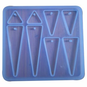 Silicone Mould - Small Triangular Pendants