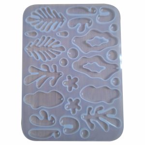 Silicone Mould - Funky Leaves