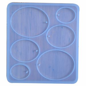 Silicone Mould -Oval Pendants