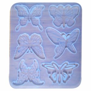 Silicone Mould - Butterflies Assorted