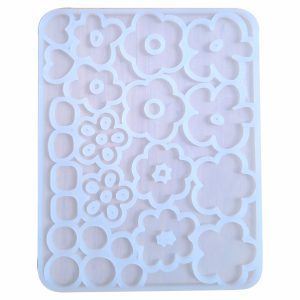 Silicone Mould - Assorted Flowers