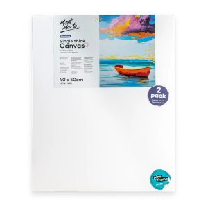 Mont Marte Signature Single Thick Canvas 40 x 50cm (15.7 x 19.7in) 2 Pack