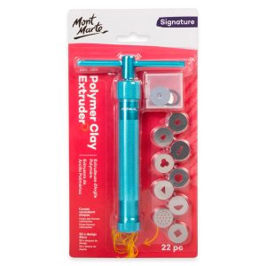 Mont Marte Signature Polymer Clay Extruder 22pc