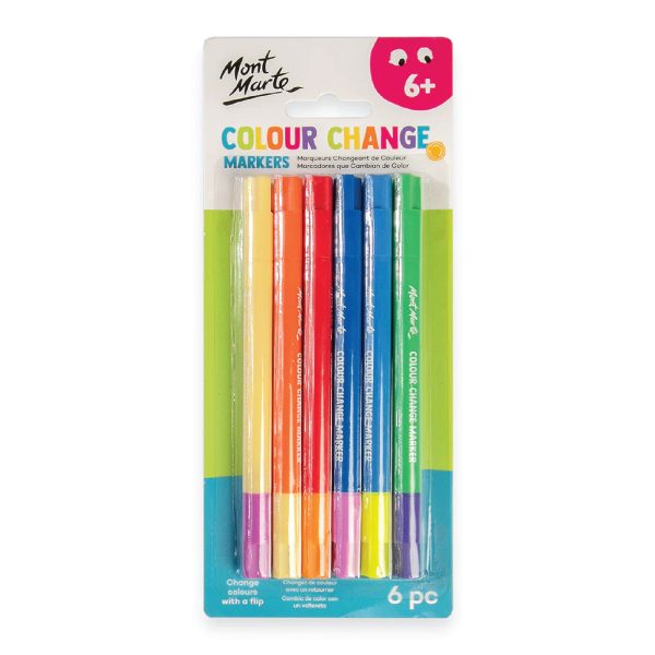 Mont Marte Colour Change Magic Markers 6pc – Atlas paints