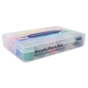 Mont Marte Acrylic Colour Paint Pot Set - 24pc x 20ml