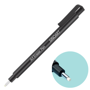 Sinoart Retractable Pencil Eraser - 2.3mm Round Metal Barrel