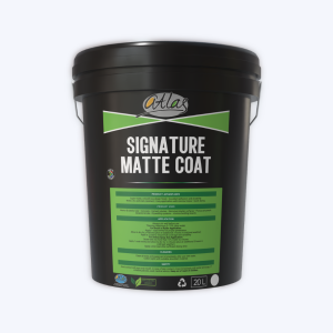 Signature Matte Coat - White