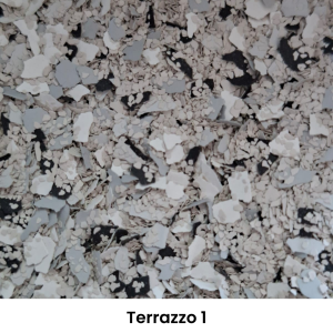 Decorative Floor Flakes - Terrazzo 1