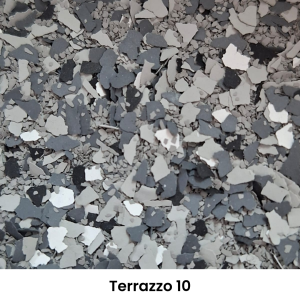Decorative Floor Flakes - Terrazzo 10