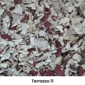 Decorative Floor Flakes - Terrazzo 11