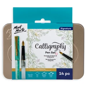 Mont Marte Calligraphy Pen Set 14pc