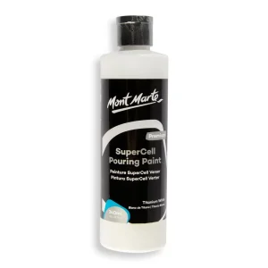Mont Marte SuperCell Pouring Paint 240ml - White